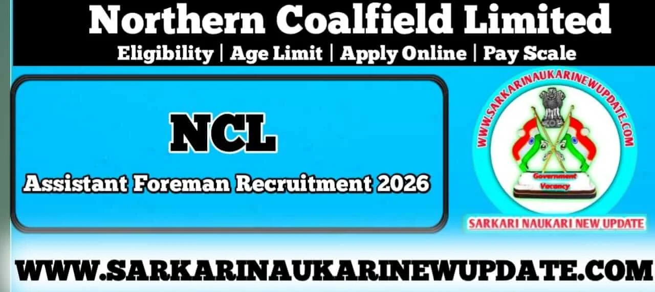 NCL Assistant Foreman Age Limit