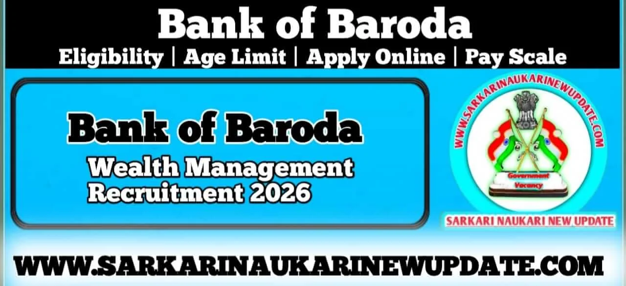 Wealth Management Services Bank of Baroda