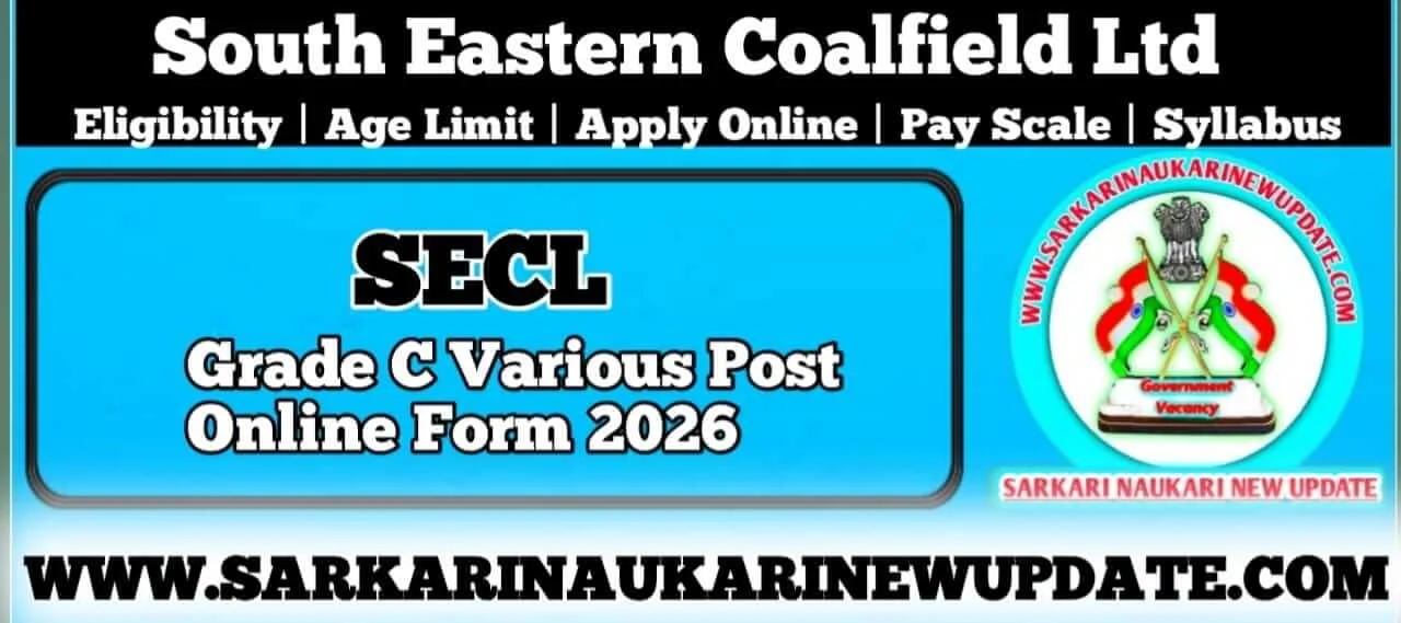 SECL Assistant Foreman Syllabus